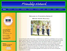 Tablet Screenshot of friendshipnetwork.org